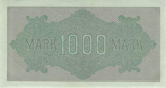 1000 Mark 1922 ro.75f MK